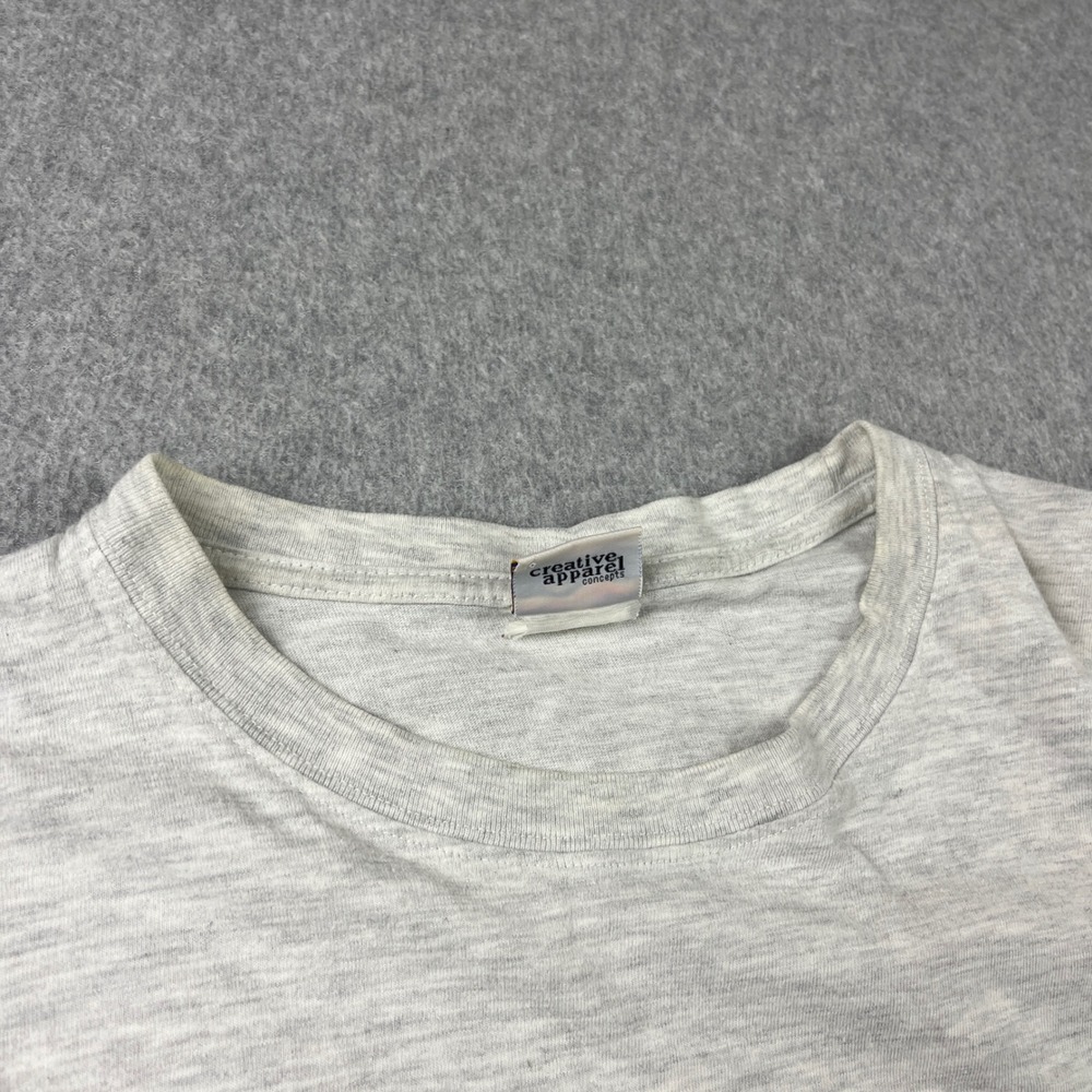 Vintage Sleepless in Seattle T-Shirt Mens XL Gray Toast & Jammies Graphic 90s - Picture 8 of 9